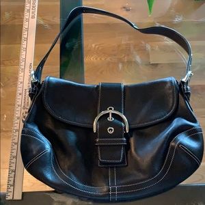 Authentic, Vintage Coach small “hobo” purse.